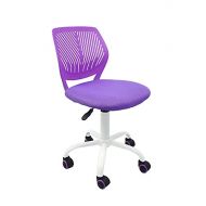 AXRASER Axraser Office Task Adjustable Desk Chair Mid Back Home Children Study Chair, Purple