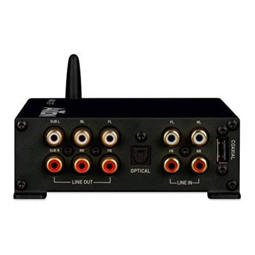  [아마존베스트]-Service-Informationen AXTON A542DSP: 4-channel amplifier with DSP, 4 x 52 watts, power amplifier with app control, Bluetooth audio streaming, Hi-Res audio optional