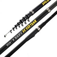 [아마존베스트]AYGANG Fishing Rod Power Telescopic Rock Fishing Rod Quality 2.7 m - 6.3 m Carbon Fibre Spinning Fishing Rod Carp Feeder Rod Travel Boats Sea Fishing Rod