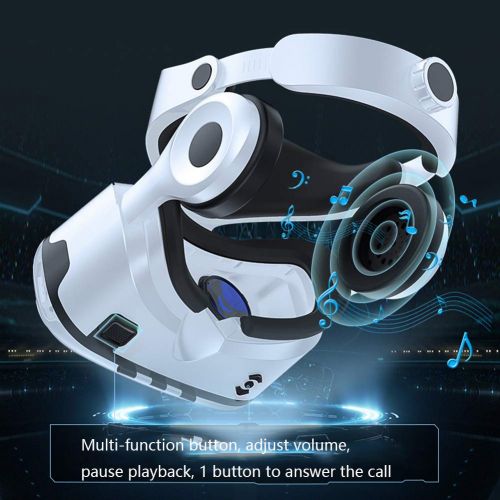  AYI 3D VR Glasses, White Plastic (ABS) Virtual Reality Glasses, GameThe Film 4.7-6.0 Inch Smartphone