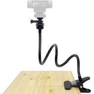 [아마존베스트]AYIZON 25.2 Gooseneck Webcam Stand Flexible Desk Mount for Logitech Webcam C920s C930e C920 C922x C922 Brio 4K C925e C615 Streamcam