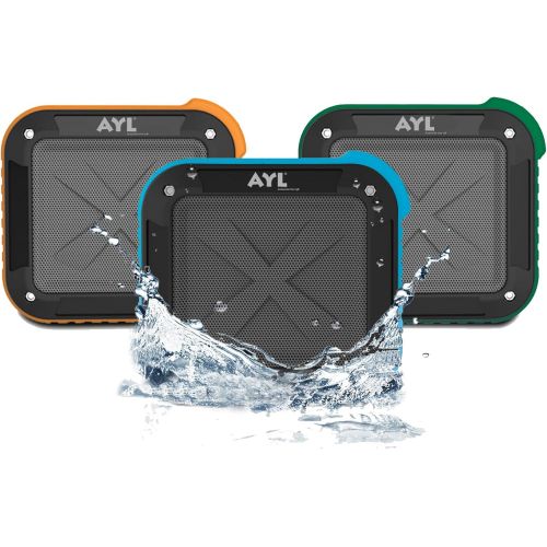  [아마존 핫딜] Portable Outdoor and Shower Bluetooth 5.0 Speaker by AYL SoundFit, Water Resistant, Wireless with 10 Hour Rechargeable Battery Life, Powerful Audio Driver, Pairs with All Bluetooth