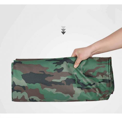  AYMMY Rainproof Cloth Camouflage Oxford Cloth Waterproof Sunscreen Trailer Set Picnic Camping Folding PVC Tarpaulin,4.5X8m