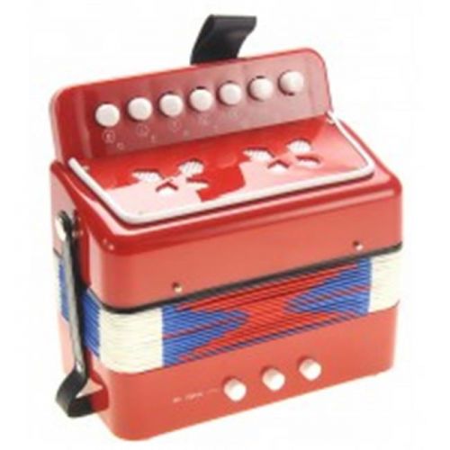  AZ Importer Childrens Musical Instrument Accordion Red