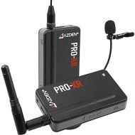 AZDEN PRO-XR Professional Grade 2.4GHz Digital Wireless Microphone System with Signal Redundancy Technology