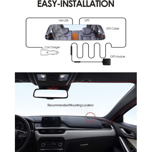  [아마존베스트]AZDOME GPS Module GS-01 for Mirror Dash Cam PG01 / PG02 / PG17