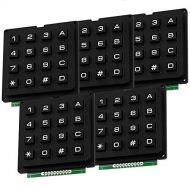 [아마존베스트]AZDelivery 4x4 Matrix Keypad Keyboard Compatible with Arduino and Raspberry Pi Includes eBook!