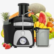 Centrifugal Juicer Machines, Juice Extractor with Germany-Made 163 Chopping Blades (Titanium Reinforced) & 2-Layer Centrifugal Bowl, High Juice Yield, Easy to Clean, Anti-Drip,100% BPA-Free