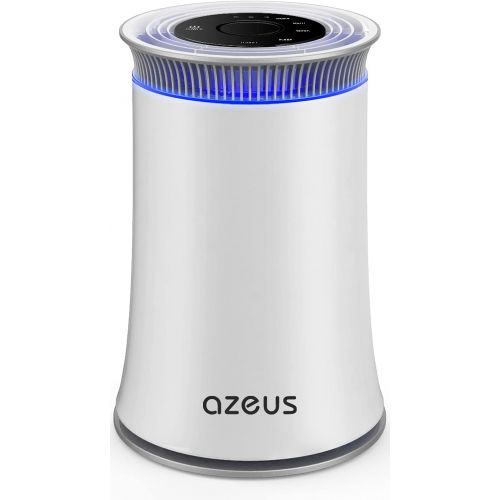  AZEUS Air Purifier for Home Allergies Pets Hair in Bedroom, H13 True HEPA Filter, 25db Filtration System Cleaner Odor Eliminators, Ozone Free, Remove 99.97% Dust Smoke Pollen