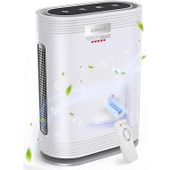 AZEUS True HEPA Air Purifier for Home, up to 1080 sq ft Large Room, UV light Ionic Generator Office or Commercial Space Filter 99.97% Pollen, Smoke, Dust, Pet Dander Auto Mode Air