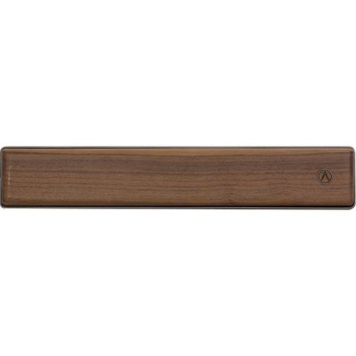  AZIO Walnut Retro Classic Palm Rest (Walnut Wood Veneer / Gunmetal Matte Frame)