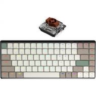 AZIO Cascade Slim TKL Wireless Hot-Swappable Mechanical Keyboard (Forest Light)