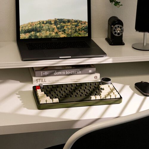  AZIO FOQO Pro Wireless Hot-Swappable Keyboard (Olive Green Dark)