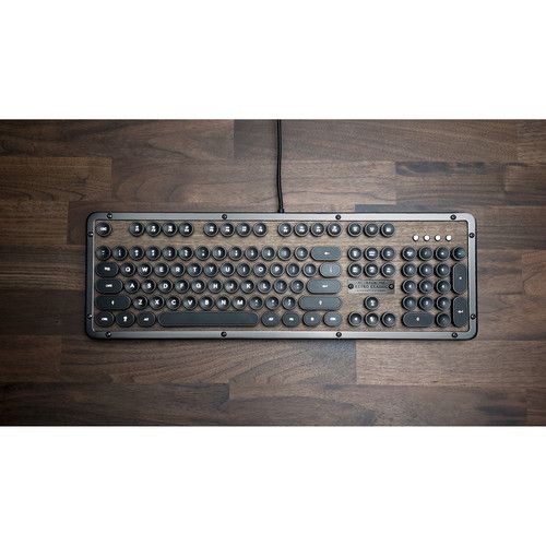  AZIO Retro Classic USB Backlit Mechanical Keyboard (Elwood)