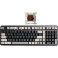 AZIO Cascade Slim Wireless Hot-Swappable Full Size Mechanical Keyboard (Galaxy Dark)