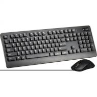 AZIO KM535 Antimicrobial Wired Keyboard and Mouse Kit