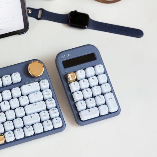  AZIO IZO Number Pad and Calculator (Blue Iris)