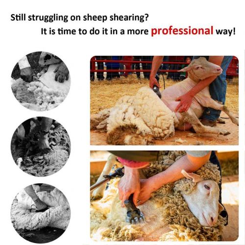  AZLZM Electric Sheep Shears Animal Grooming Clippers Heavy Duty Livestock