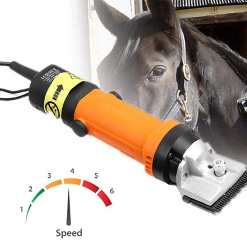  AZLZM Horse/Sheep Shears Electric Shearing Clippers with 6 Speed