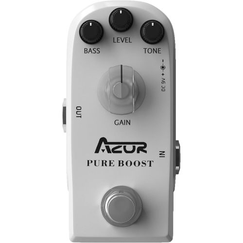  AZOR Pure Boost Guitar Effect Pedal Micro Clean Boost with True Bypass