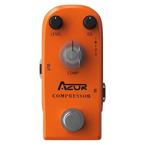  AZOR Compressor Guitar Effect Pedal Ultimate Comp Super Mini Pedal with True Bypass AP-305