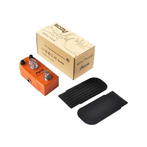  AZOR Compressor Guitar Effect Pedal Ultimate Comp Super Mini Pedal with True Bypass AP-305