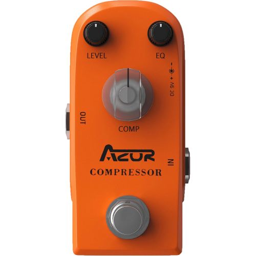  AZOR Compressor Guitar Effect Pedal Ultimate Comp Super Mini Pedal with True Bypass AP-305