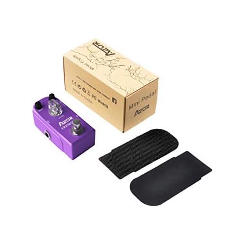  AZOR Tremolo Classic Mini Guitar Effect Pedal with True Bypass Aluminium alloy case