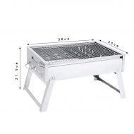 AZUDAN BBQ Grills | Portable Grill Rack Stainless Steel Stove Pan Outdoor Roaster Outdoor Charcoal Barbecue Home Oven Set Cooking Picnic BBQ Camping