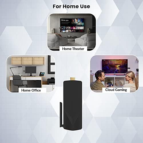  Azulle Access4 Essential Fanless Mini PC Stick 4GB/64GB ? Business & Home Portable Computer, WiFi, Windows 10 Pro, USB & Ethernet Ports