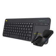 AZULLE Azulle Access3 Windows 10 Pro 2GB RAM + 32GB eMMC Fanless Mini PC Stick N3350 & Logitech K400 Plus Keyboard (Bundle), Black (A-1168-AA3-K)