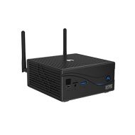 AZULLE Inspire Fanless Barebone Intel Core i5-7200U Mini PC System (Dual-Core Kaby Lake) Small Customizable Desktop Computer with 4K HD Graphics, WiFi, Ethernet, Bluetooth and HDMI/Displa