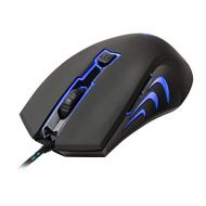 AZiO GM2400 LED Backlit USB Optical Gaming Mouse, Black