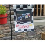 AandKCustomCreations Racing flag* personalized- custom photo flag