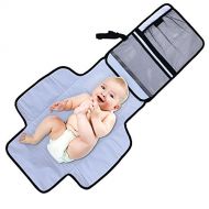 [아마존베스트]Aautoo Baby Portable Changing Pad Diaper Changing Station Built-in Head Cushion Portable Travel...