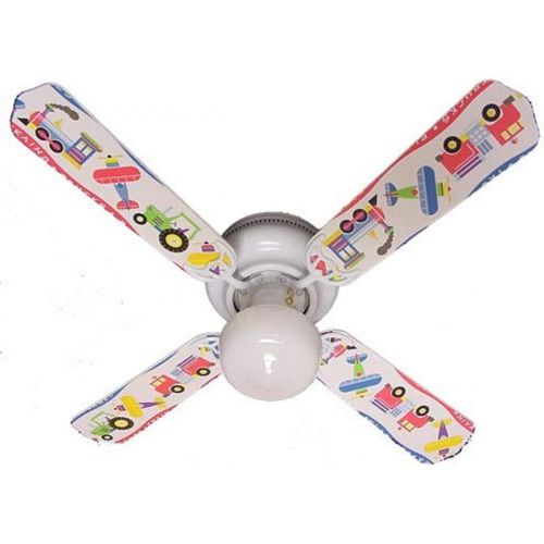  Ababy aBaby 9243199311 Planes, Trains and Trucks Ceiling Fan