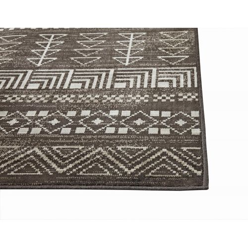  Abacasa Sonoma Ambrose Brown, Natural and Ivory Area Rug