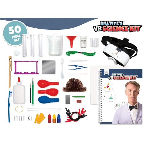  [아마존베스트]Abacus Brands Bill Nyes VR Science Kit Virtual Reality Kids Science Kit, Book and Interactive Learning Activity Set