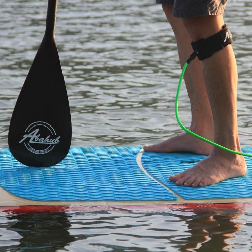  [아마존베스트]Abahub 3-Piece Adjustable Carbon Fiber SUP Paddle Carbon Shaft + Carrying Bag for Stand Up Paddleboard