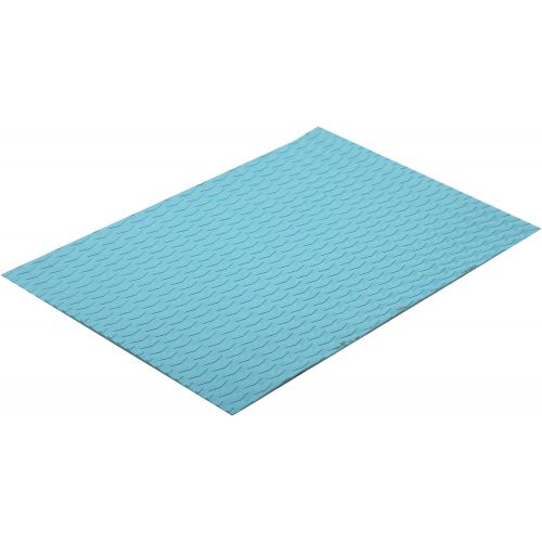  Abahub Non-Slip Traction Pad Deck Grip Mat 30in x 20in Trimmable EVA Sheet 3M Adhesive for Boat Kayak Skimboard Surfboard SUP Black/Blue/Gray/Green/Orange/Navy Blue/White