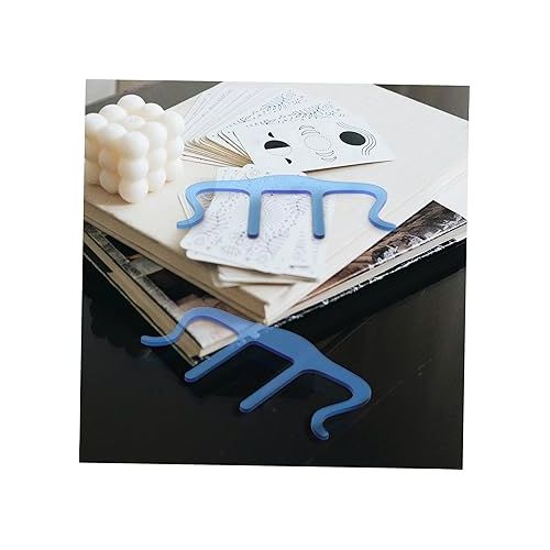  Abaodam 1pc Sheet Acrylic Sheet Music Holder Musical Note Paper Clips Music Stand Page Holder M- Type Music