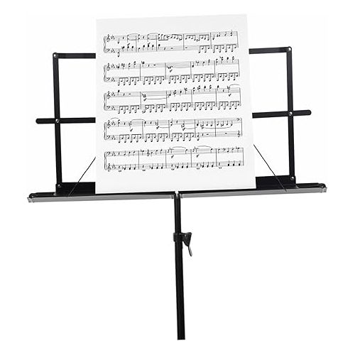  Abaodam 2pcs Sheet Music Stand Child Iron Textbook Rack Simple