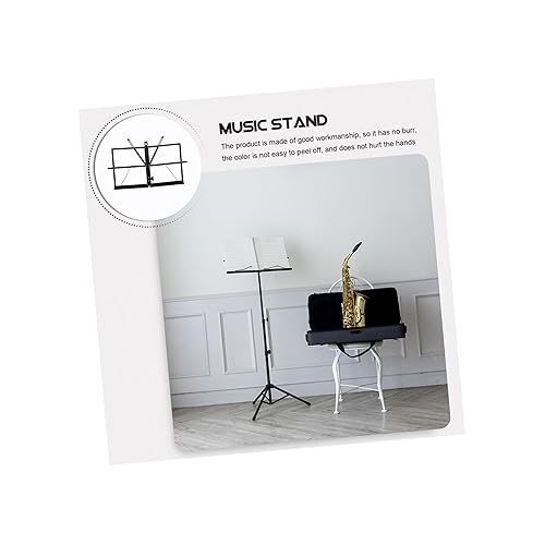  Abaodam Sheet Music Stand Bookshelf for Kids Table Top Bookshelf Kids Bookshelf Piano Book Holder Note Music Book Holder Desktop Book Stand Reading Book Holder Music Score Holder Saxophone