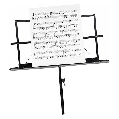  Sheet Music Stand Music Book Clip Music Book Clamp Trumpet Lyre Clamp Holder Pearl Buttons Book Rack Portable Book Holder Music Book Stand Book Shelve Desktop Notes Student Iron