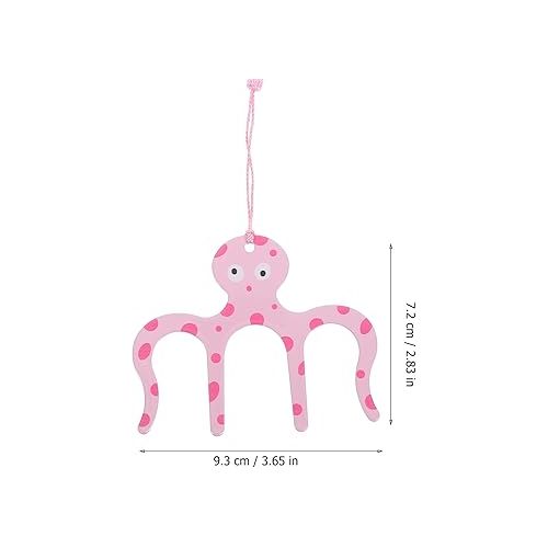  Abaodam 3pcs Music Book Clip Carton Octopus Pattern Music Stand Clips Sheet Page Holder Metal Music Book Holders for Pianos Musicians Cookbook Reading Pink