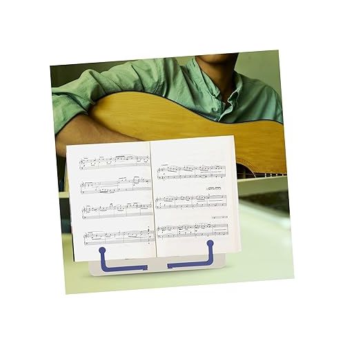  Abaodam Childrens Bookshelf 3pcs Folding Music Stand Sheet Music Tablet Child Abs Reading Book Holder