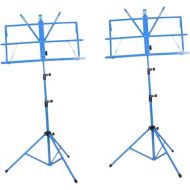 Abaodam 2pcs Sheet Projector Holder Folding Music Tripod Stand Songbook Stand Music Score Stand Lyre for Trombone Table Guitar Holder Music Paper Folding Bracket Music Stand Piano