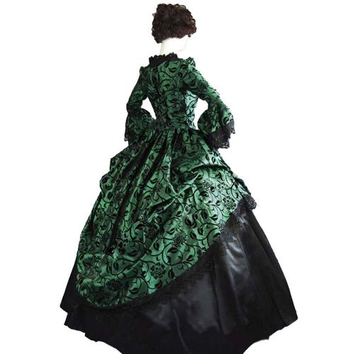  Abaowedding Womens Gothic Vintage Victorian Rococo Costume Dress Medieval Renaissance Ball Gown Dresses