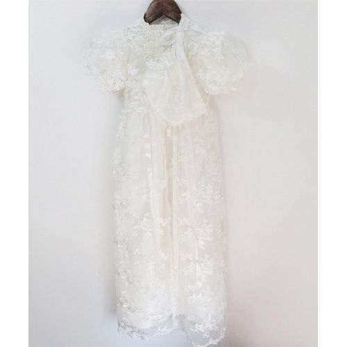  ABaowedding Lace Christening Gowns Baby Baptism Dress Newborn Baby Dress