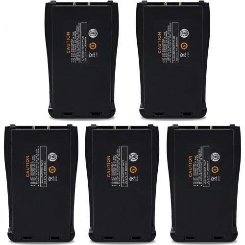  AbcGoodefg abcGoodefg 2800mAh Replacement rechargeable Li-ion Battery Pack for Baofeng Two way radio 888S 777S 666S Retevis H777 Walkie Talkies (10 PCS)